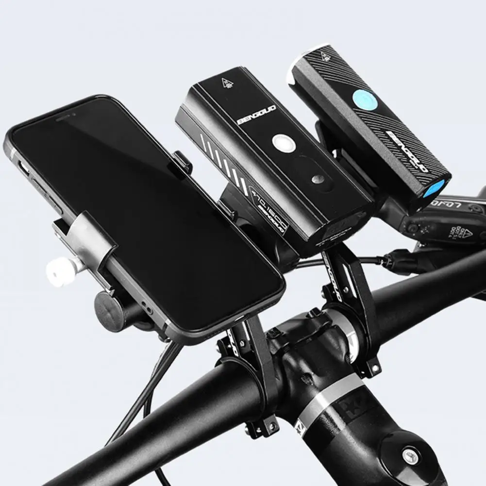 Handlebar Extension Bracket Anti-vibration Handlebar Bracket Bicycle Handlebar Extender for Bike Light Phone Code Meter for Mtb