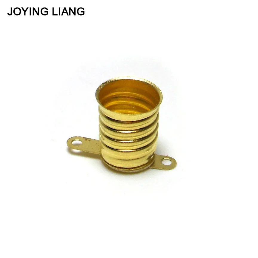 JOYING LIANG E10 Small Lamp Base Screw Type Student Physics Experiment Bulb Seat Old Falslight Lamp Holder 10pcs/lot