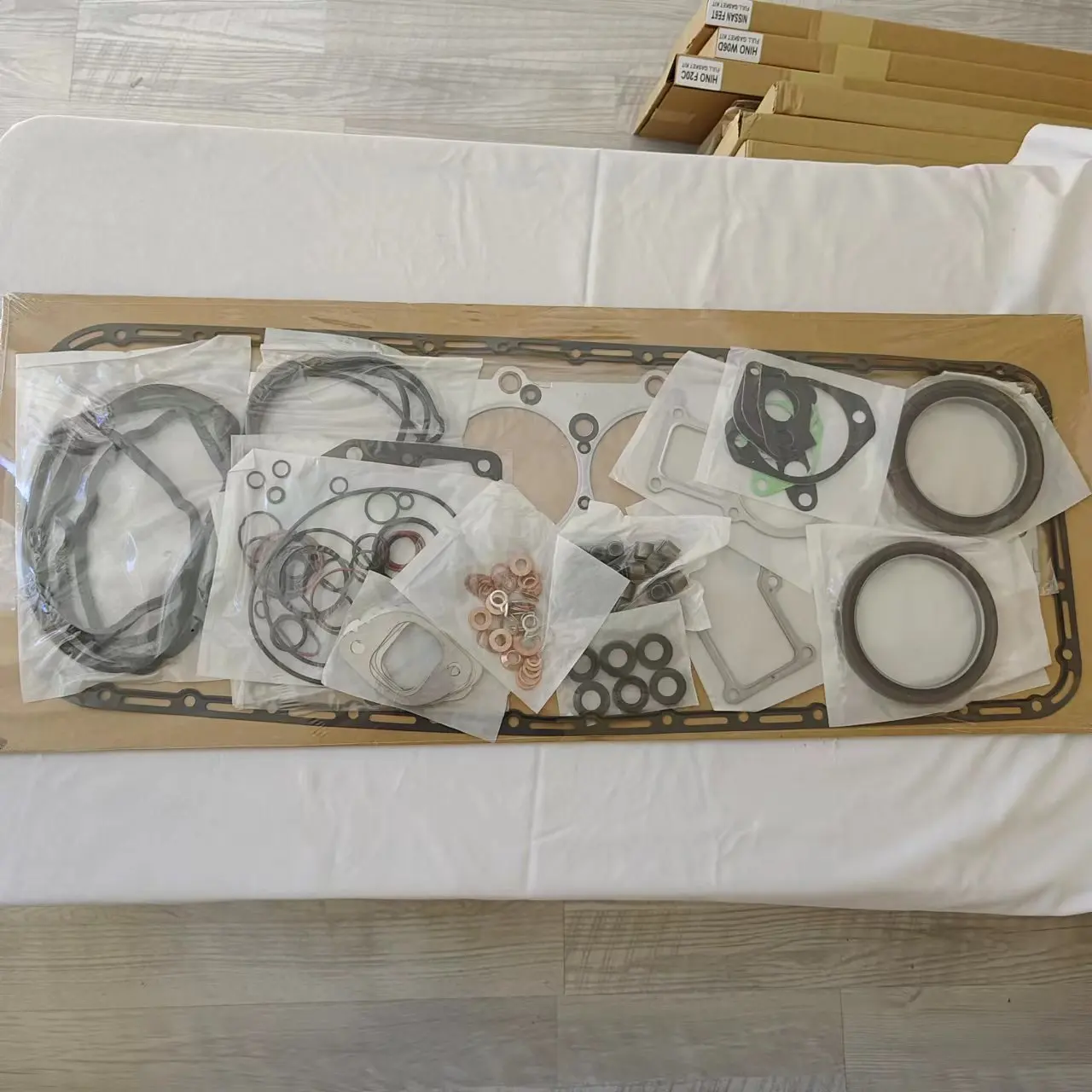 

Комплект прокладок двигателя 6hk1 для isuzu 6hk1, прокладка головки блока цилиндров 1-8712316-0