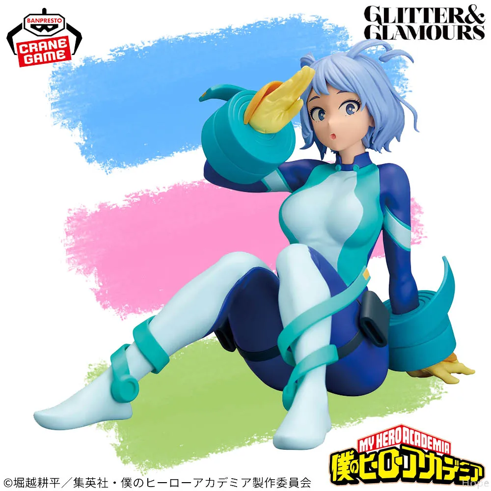 

В наличии оригинальная фигурка BANPRESTO GLITTER & GLAMOURS My Hero Academia Hado Nejire, аниме-модель, настоящая игрушка в штучной упаковке