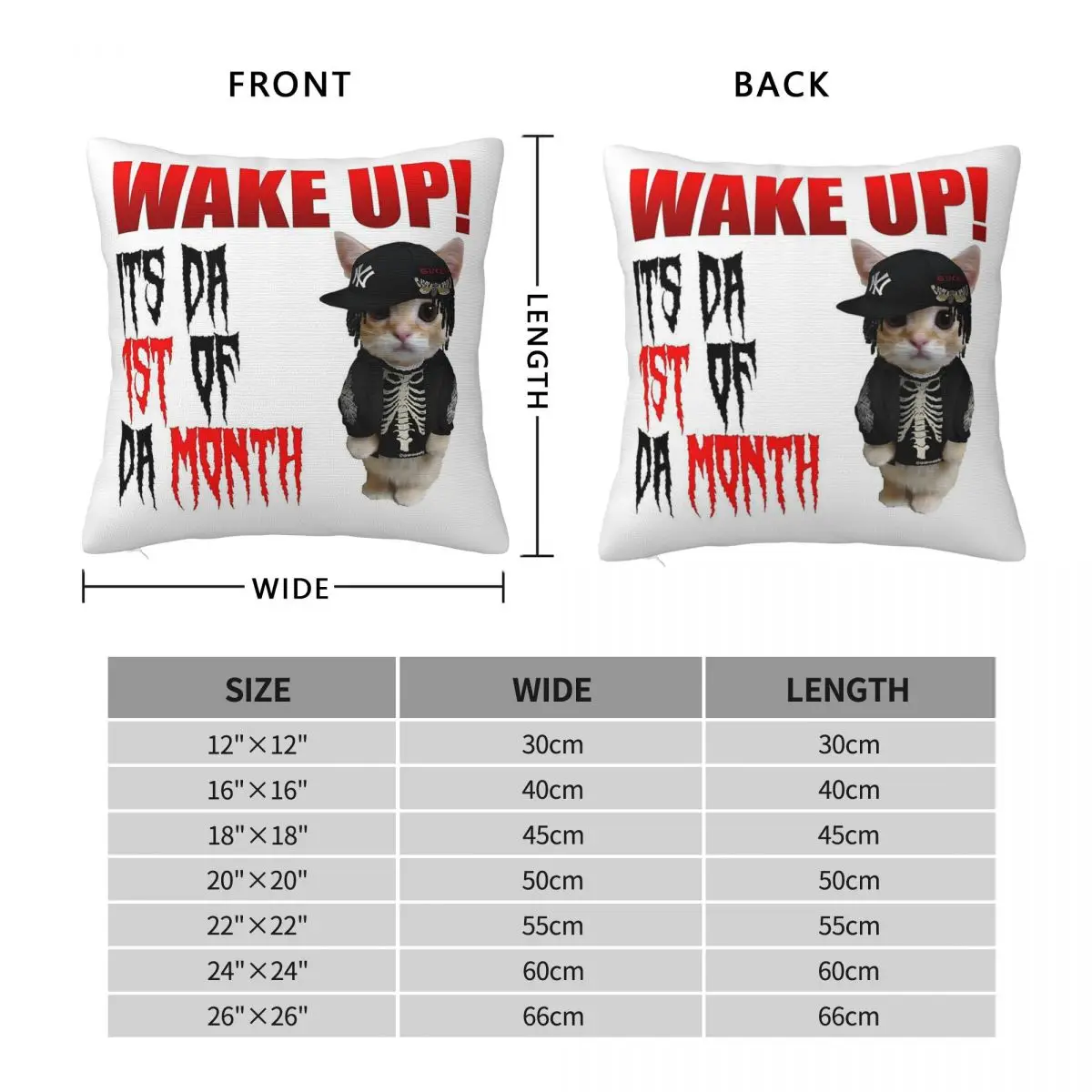 Playboi Carti Whole Lotta Red Pillowcase Polyester Linen Velvet Creative Zip Decor Pillow Case Room Cushion Cover