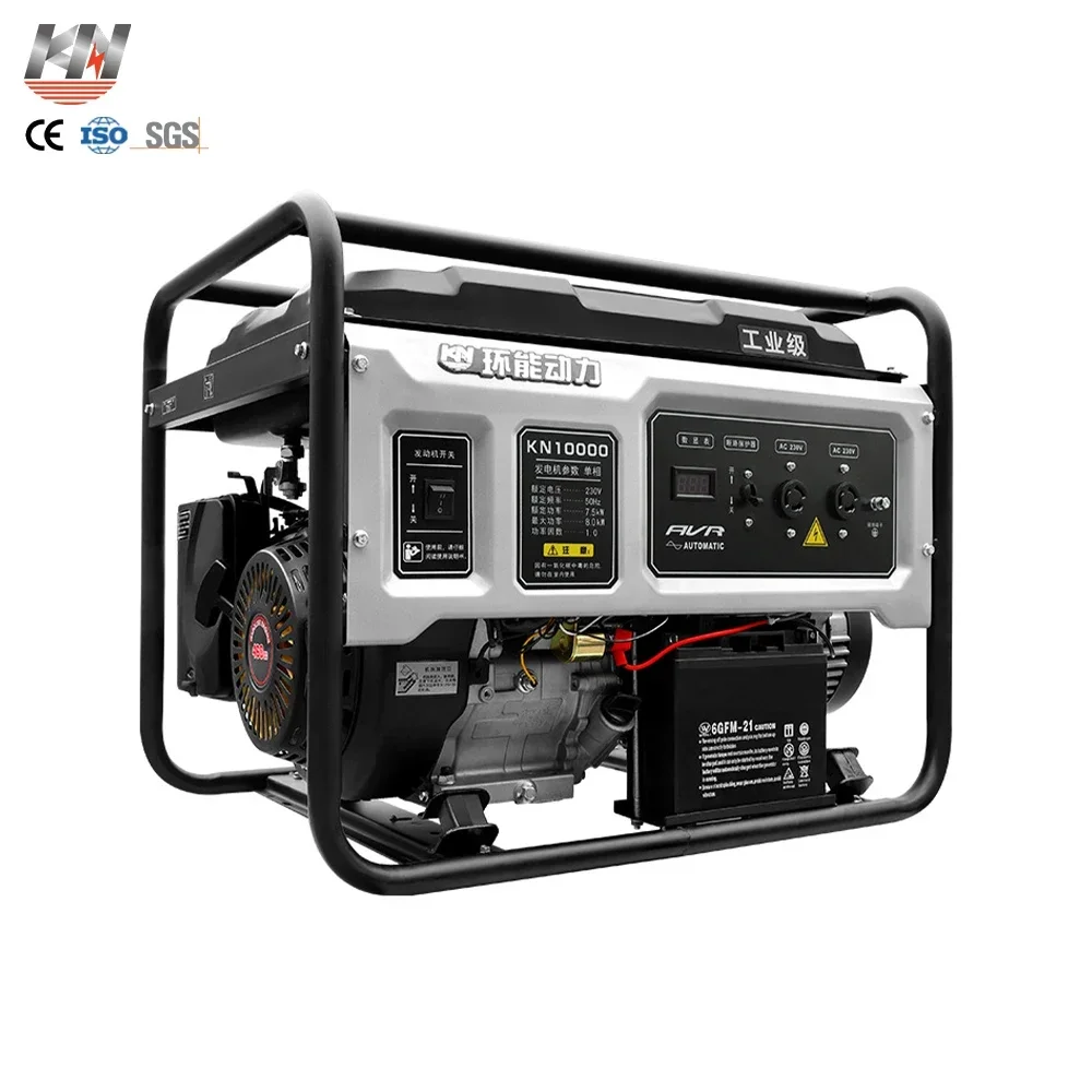 

5-10kw Petrol 220V Price Generator 5,5 KW For Home / 1 Pcs 10000W Electric 5kW Light 7.5kVA Gasoline Generators