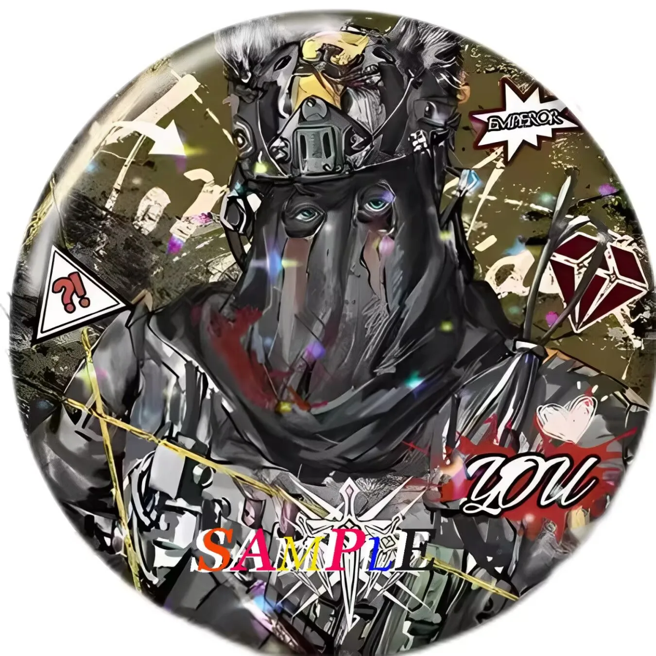 Call of Duty, COD периферийный призрак киганский коник Кози значок брошь лазерный бар украшение