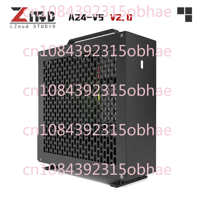 

2024new Spot Lzmod Mini A24-V5 2.0 Dual Slot Single Display 1u Power Supply Itx Chassis Double-sided Chamfering