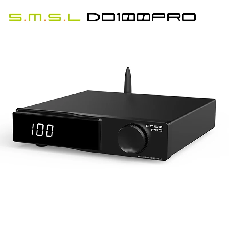 

Сбалансированный декодер SMSL DO100 PRO ES9039Q2M*2 BT5.1 Поддержка телевизора HDMI(ARC) Декодирование MQA DO100PRO ЦАП