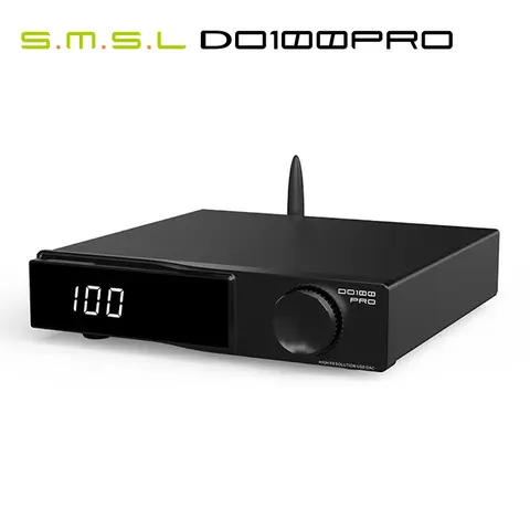 SMSL DO100 PRO Balanced Decoder ES9039Q2M*2 BT5.1 Support TV HDMI(ARC) MQA Decoding  DO100PRO DAC
