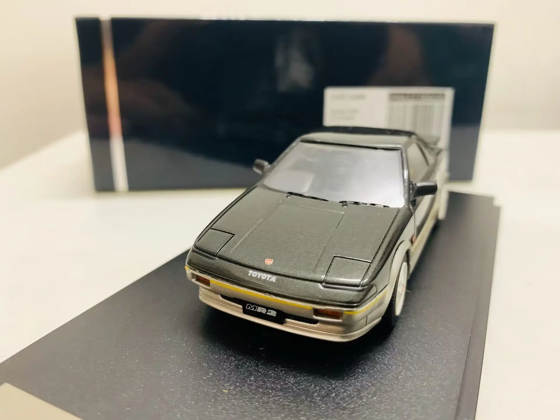 Mark43 1/43 Scale Resin Model Car MR2 G-Limited TOM'S New Sport Sherwood Toning