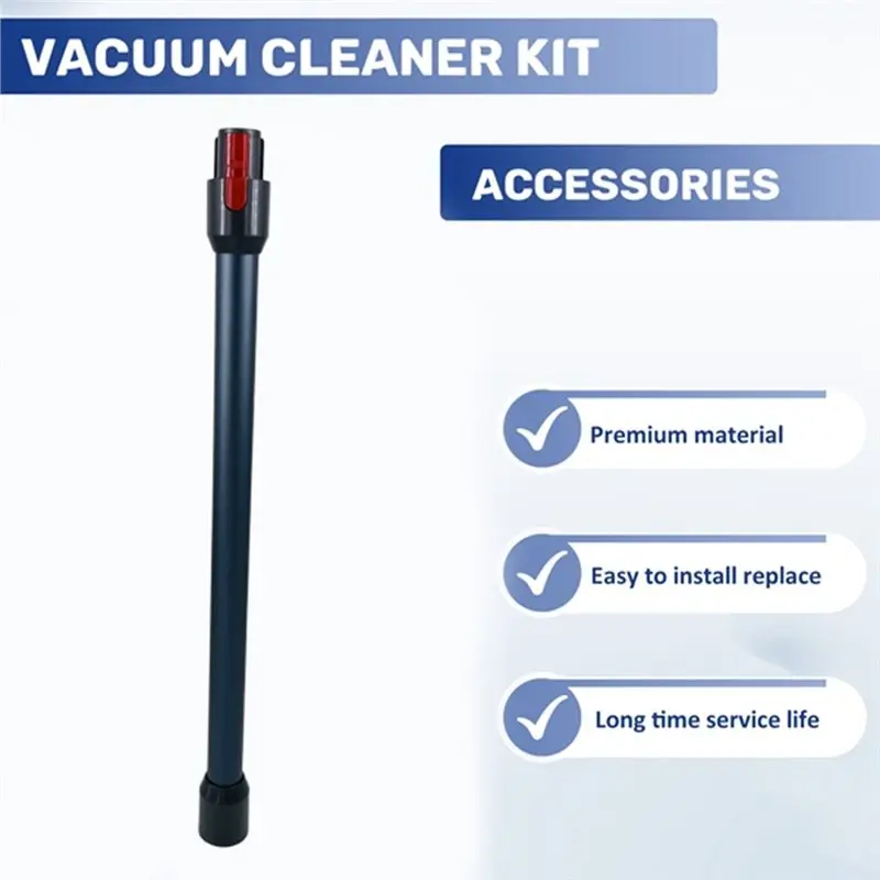 A97T Vacuum Cleaner Handheld Metal Pole For Redkey P9 Replacement Accessories Conductive Connecting Straight Extension Rod