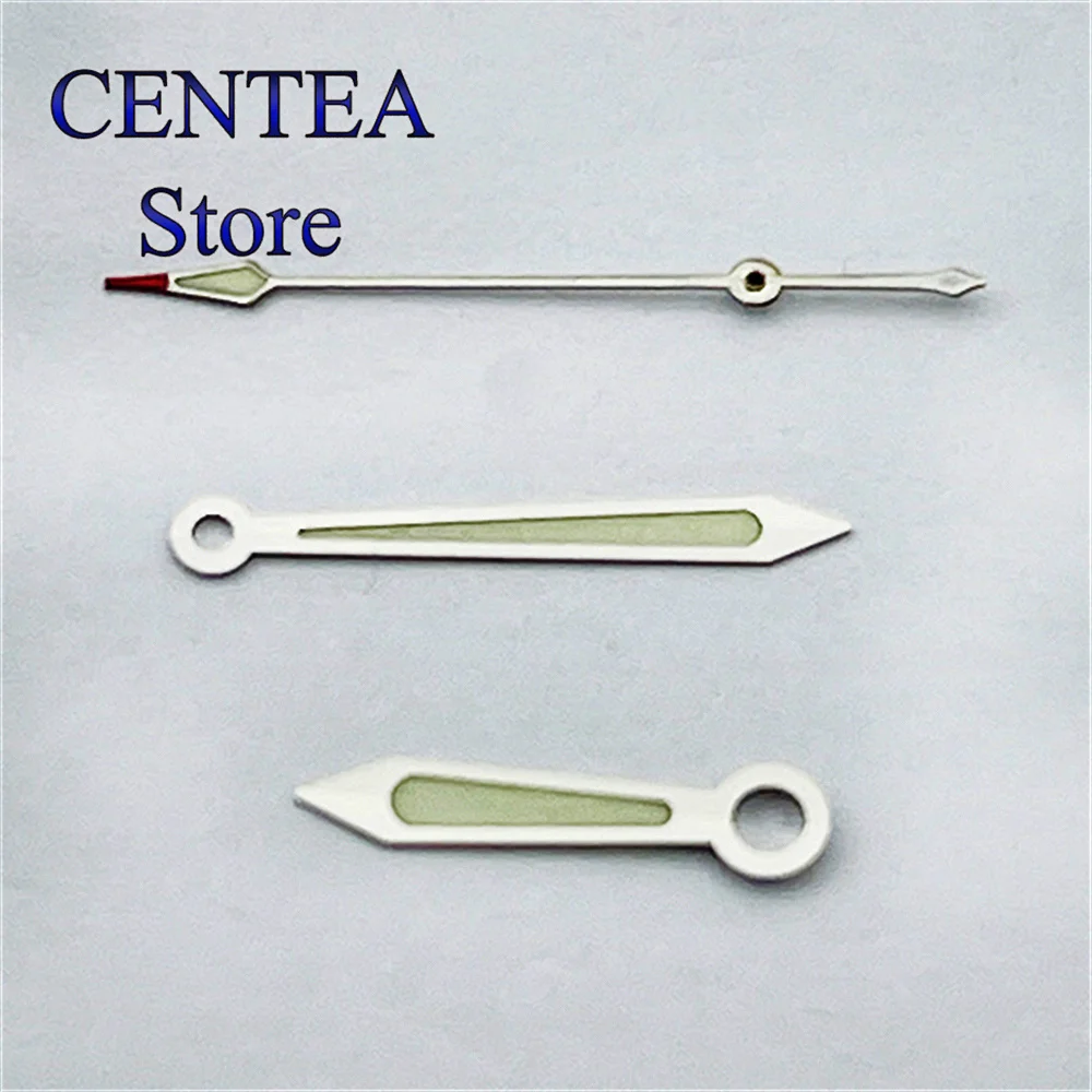 RICHUS Green Luminous Silver Green watch hands fit NH35 NH36,ETA2836 2824 Miyota8215 8205 821A MingzhuDG2813 3804 PT5000 movemet