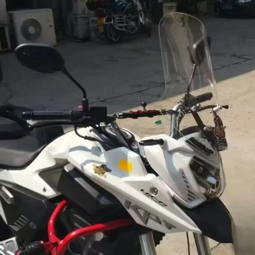 Novo pára-brisas da motocicleta para lifan kpt200 pára-brisa defletor protetor pára-brisas lifan kpt200 ktt 200