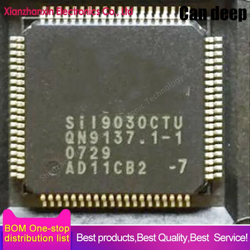 

1~5pcs/lot SII9030CTU SIL9030CTU SI19030CTU SII9030 QFP80 liquid crystal chip