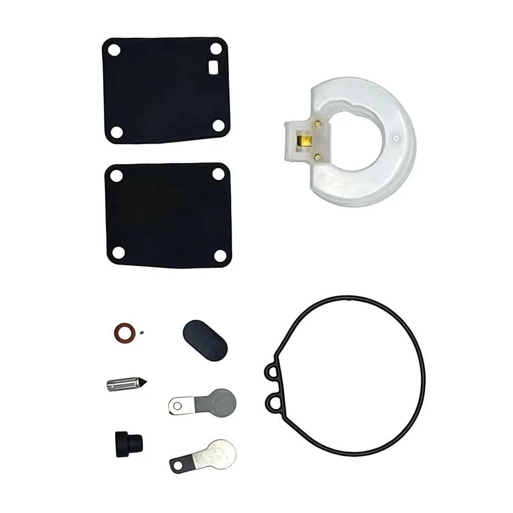 Outboard Engine Carburetor Kit for 3HP 4HP 5HP 6HP 8HP 9.8HP Motors Fits OEM Numbers 6G1-W0093-00 and 369-871221-1