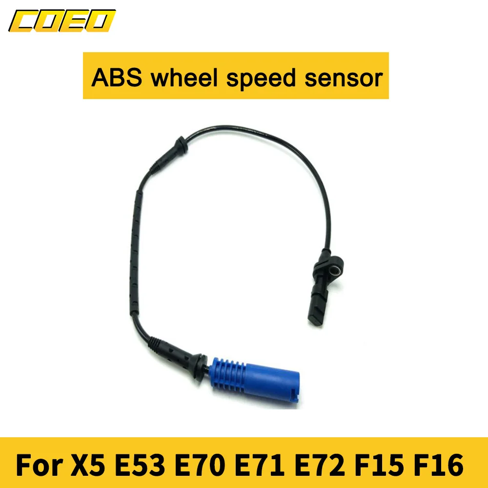 New ABS Wheel Speed Sensor 34521165572/34526771777/34526760534/34526756379/34526771776 For X5 E53 E70 E71 E72 F15 F16 F85 F86