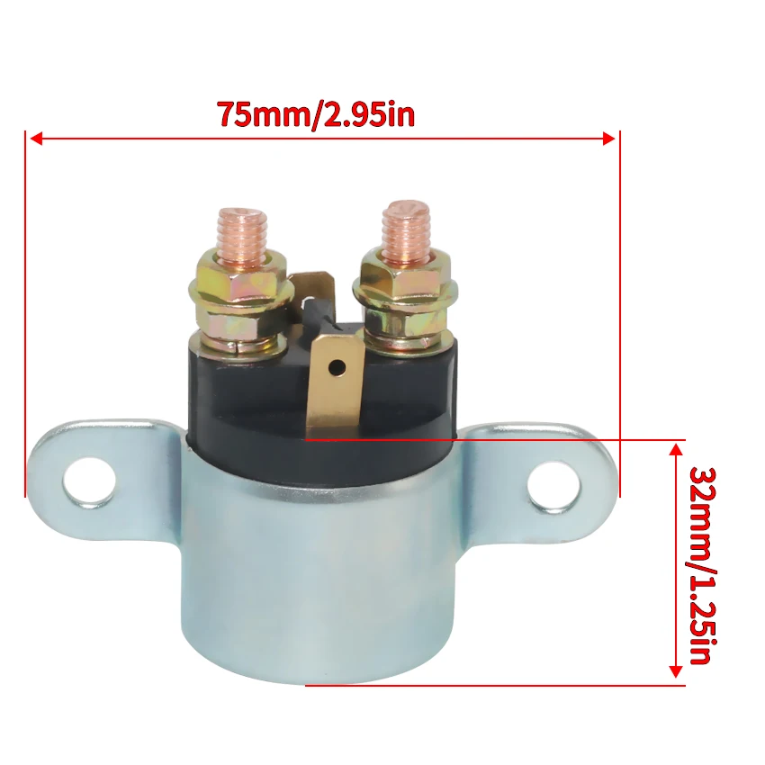 710001364 710007777 Relay Solenoid For Can-Am Outlander Renegade T3 MAX 400 450 500 570 650 800 850 1000 F3 LTD RT Limited DS450 view 2