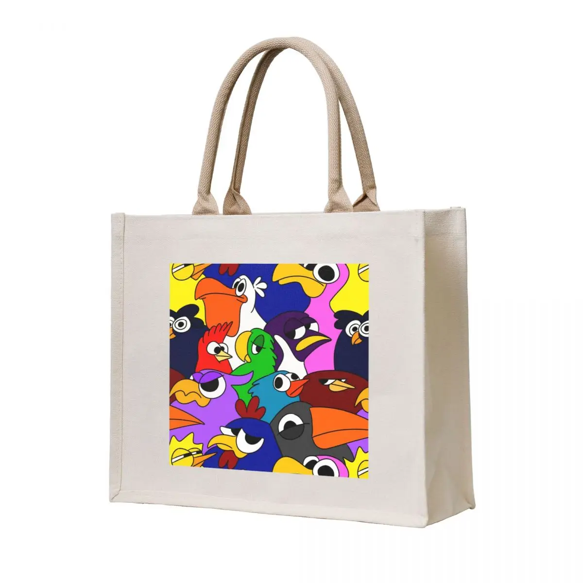 

Colorful Flock 2 Tote Bag Fabric bag canvas bags eco bag folding