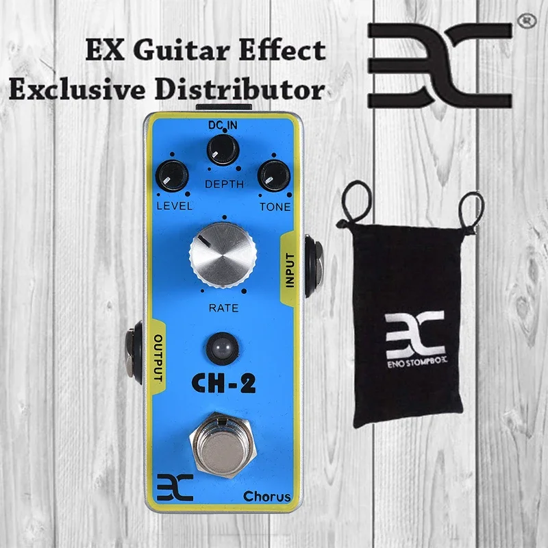 ENO Chorus Guitar Effect Pedal True Bypass Style Full Metal Shell Guitar Parts Accessories Electric Guitars Pedal Clip