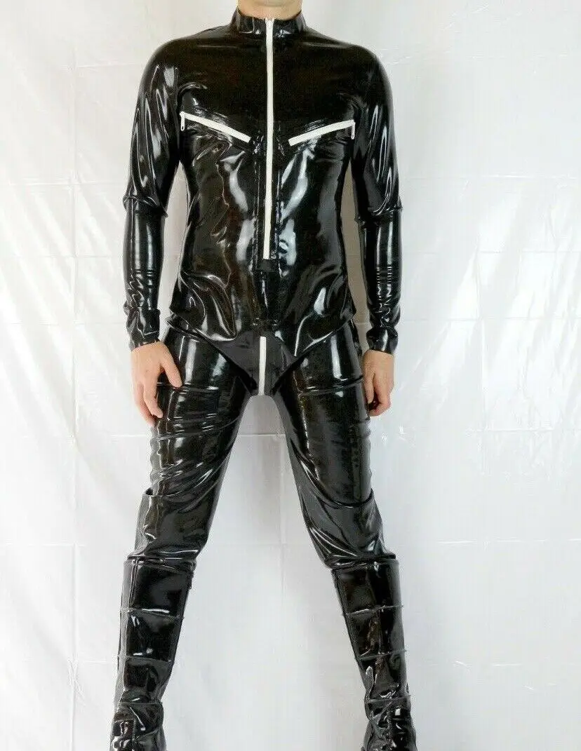 

Latex Gummi Rubber Catsuit cosplay anzug strumpfhose suit s-xxl Halloween fashion