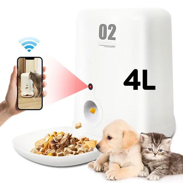 

New Design Automatic Smart Pet Feeder Multifunctional Food Control Dispenser for Cat & Dog