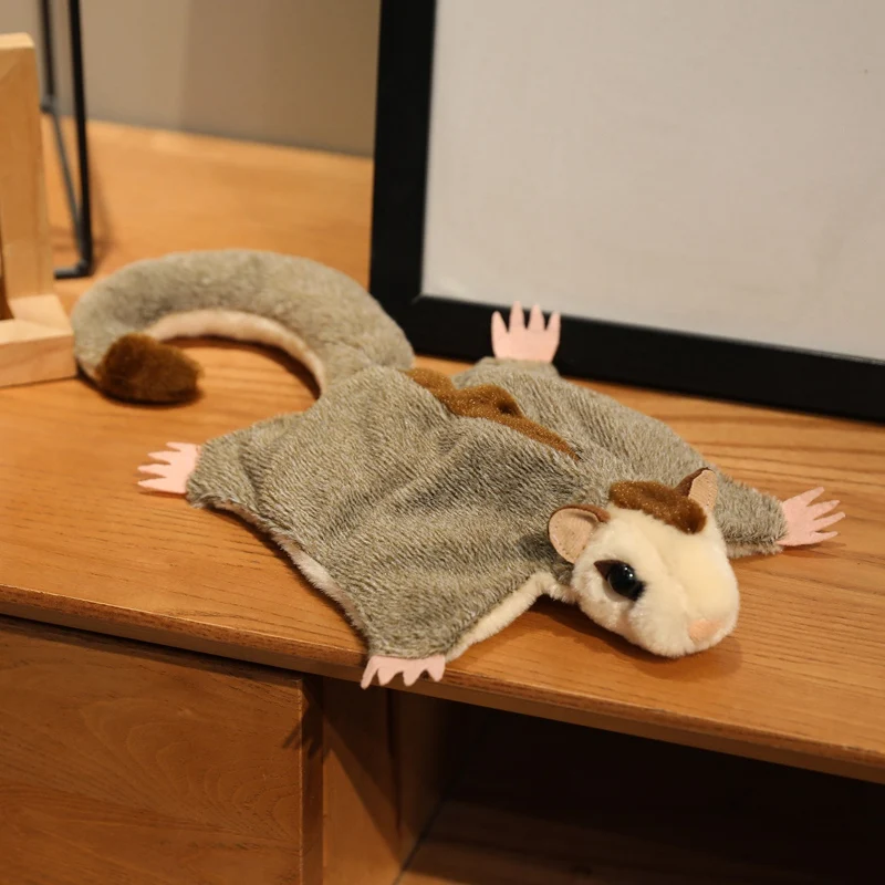 

Cute Sugar Possum Plush Doll Toys Cartoon Pteromys Comfort Stuffed Companion Toy Birthday Christmas Gift