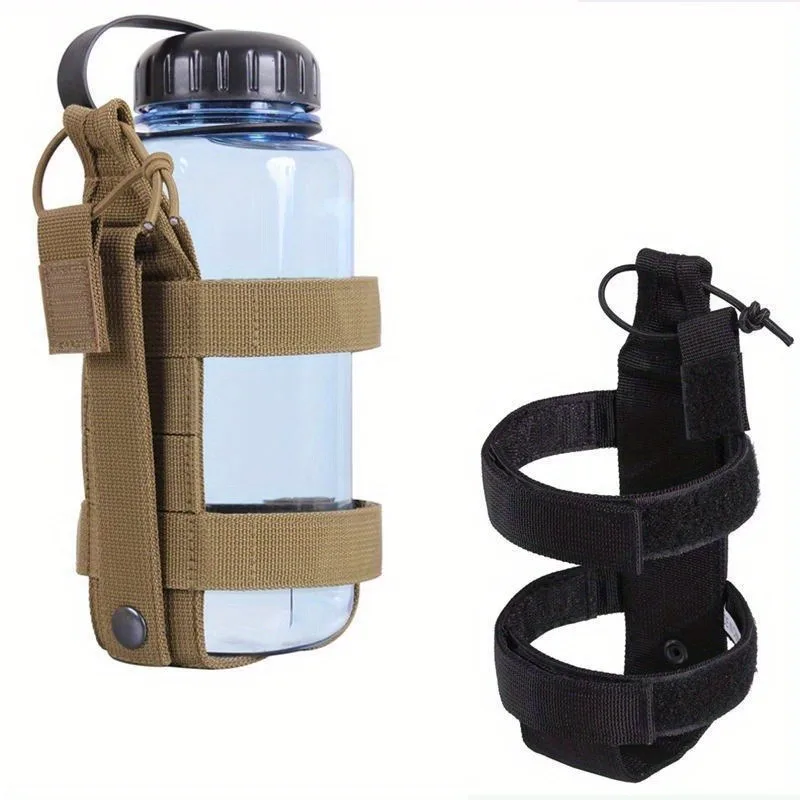 1PC Water Bottle Pouch Bag Molle Portable Military Outdoor Travel Hiking Water Bottle Holder Kettle Carrier Bag