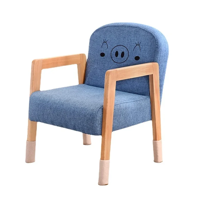 Multifunctional Kids Double Sofa, Cute Cartoon Reading Corner Armchair, Mini Princess Stool - Perfect for Children\'s Playroom