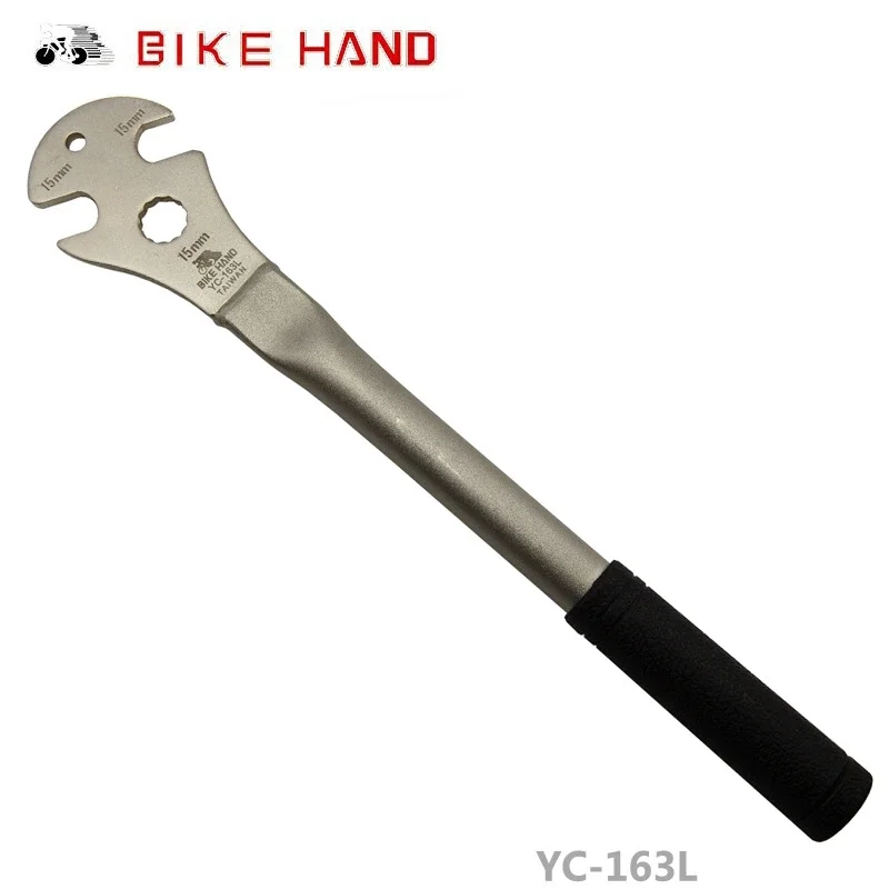 

YC-163L MTB Pedal Removal and Installation Tool Lengthening Pedals Wrench Alloy Steel