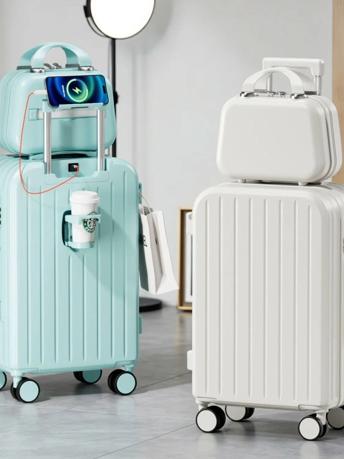 durable-luggage-suitcase-for-travel-with-silent-wheels-20-inch-unisex-hardshell-suitcase-with-combination-lock-travel-bag