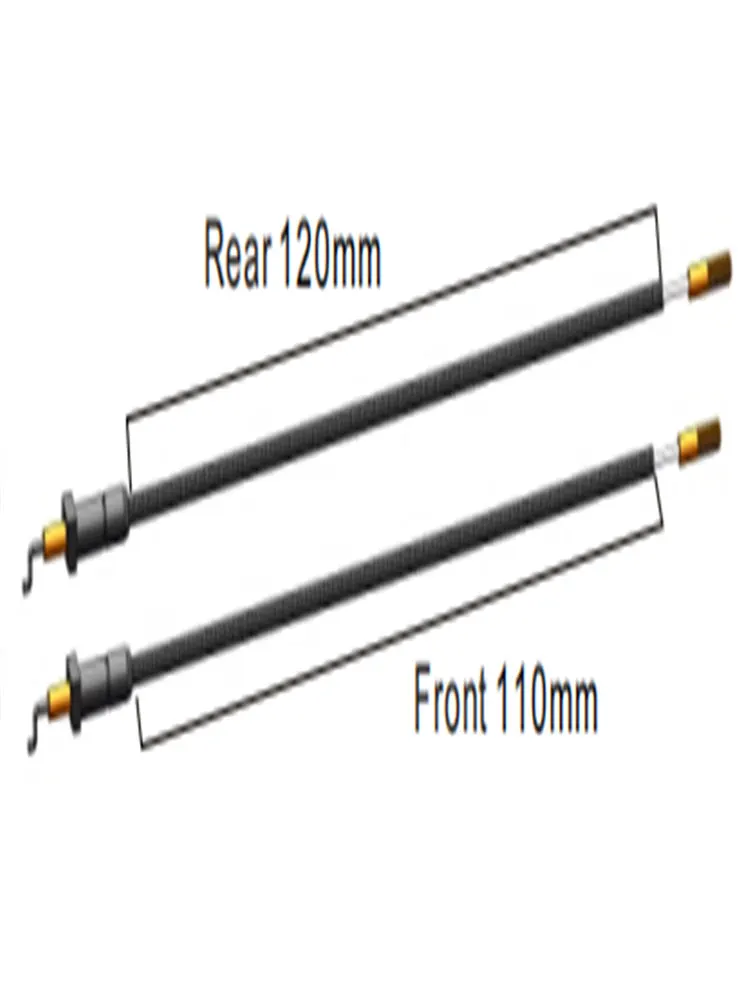 Rgt ex86190 resscuer 1/10 rastreador realista 4wd r/c veículo off-road lc76 modelo carro r86497 frente 110mm/bloqueio traseiro linha diff 120