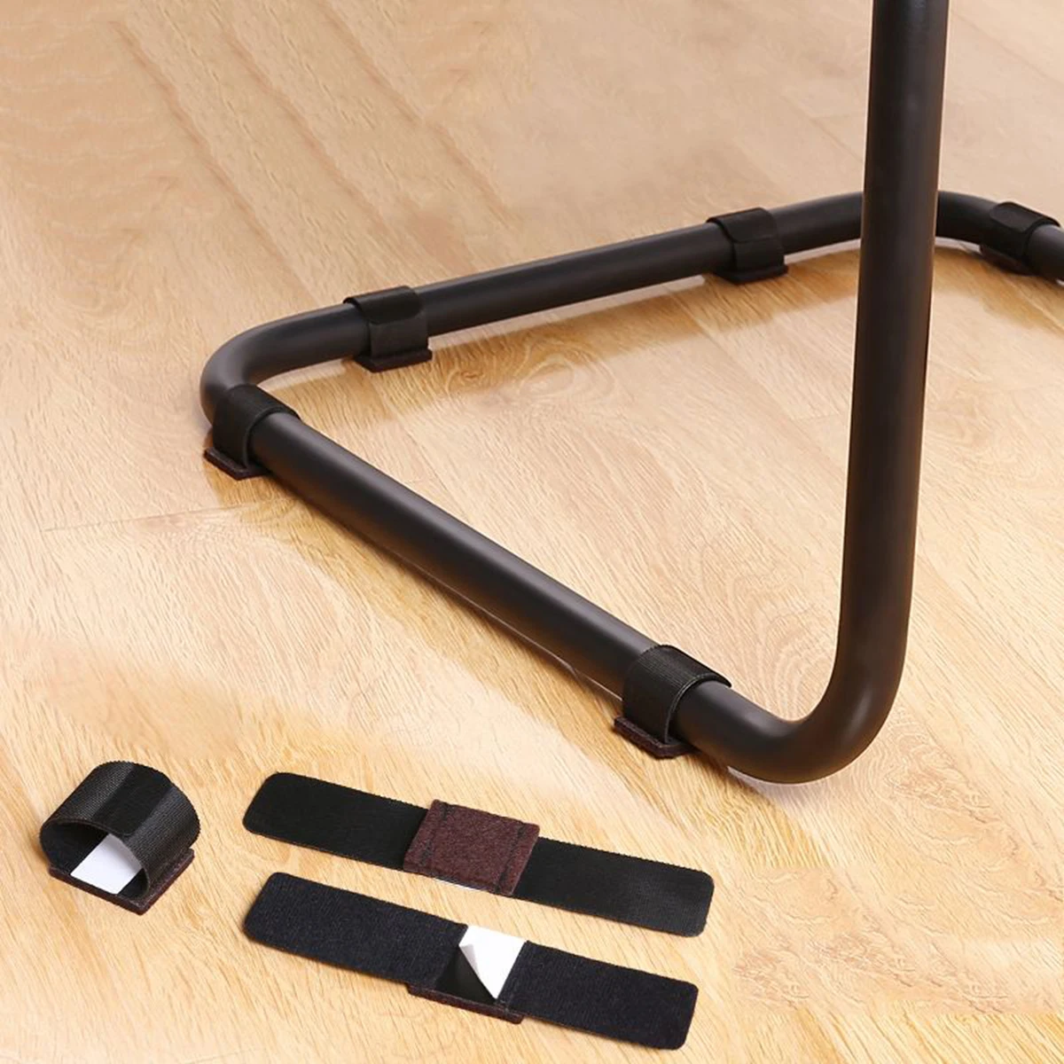 8Pcs Arched Chair Leg Pads, Chair Anti-Noise and Wear-Resistant Protective Covers, U-Shaped Chair Strap Covers, Suitable for Office Chairs, Home Chairs S004216