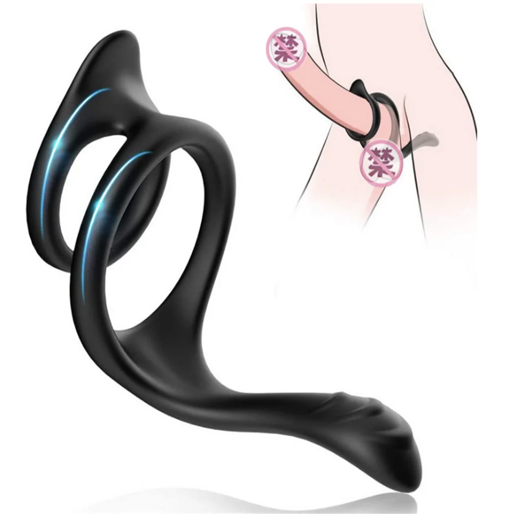 Draadloze Sperma Lul Ring Cockring Vibrator Clitoris Stimulatie Penis Ring Volwassen Seksspeeltjes Voor Mannen Vertragen Ejaculatie Penisring