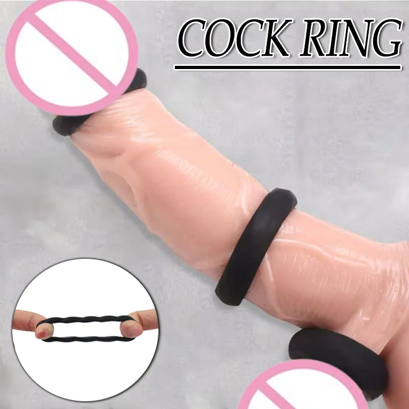 

Sex Toys Cock Rings Flash In The Night Lock Durable Silicone Penis Ring Sex Toys For Men Male Delay Ejaculation Scrotum Lock Rin