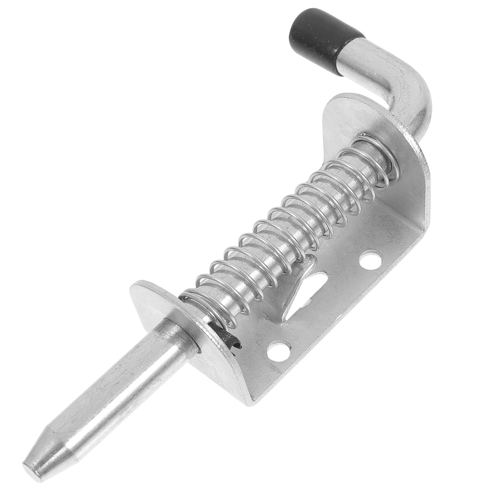 スプリングボルトラッチステンレス鋼ドアスライドロック木製ドア用セキュリティラッチスライドボルトハードウェア寝室用