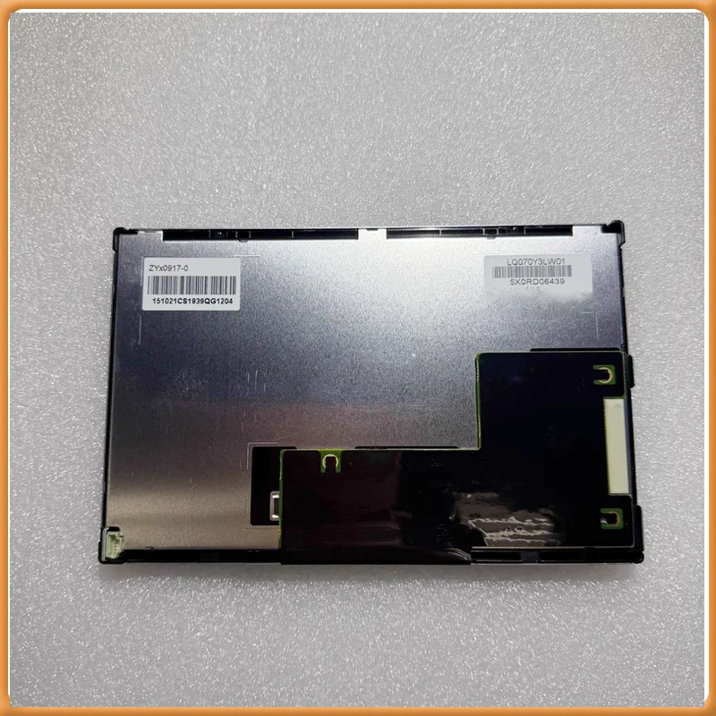 

LQ070Y3LW01 ZYX0917-0 Original 7 Inch LQ070Y3LW01 Industrial TFT LCD Display Screen Panel 800×480