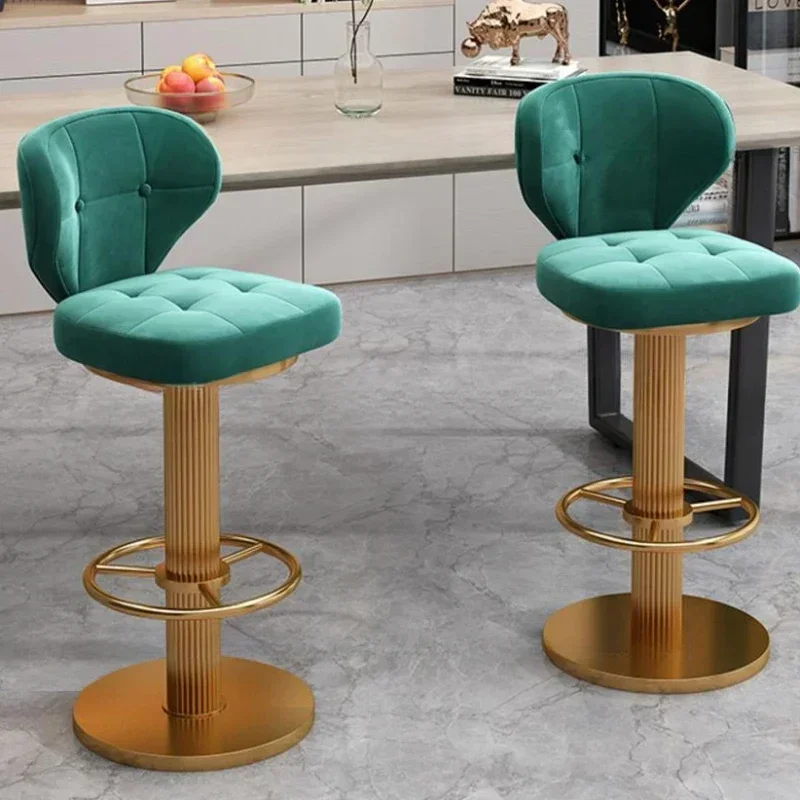 

Bar Home Chair Banks Kitchen Stool Garden Nordic Chairs Barber Shop Design Furniture Luxury Taburete Cocina Cafe Lightweight