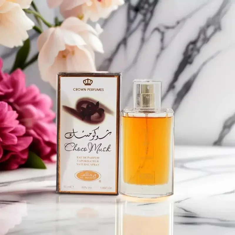 

50ml Women's Luxury Perfume Chocolate And Musk Fragrance With Rose And Vanilla Notes Fragrance Arabian Dubai Cologne Perfume
