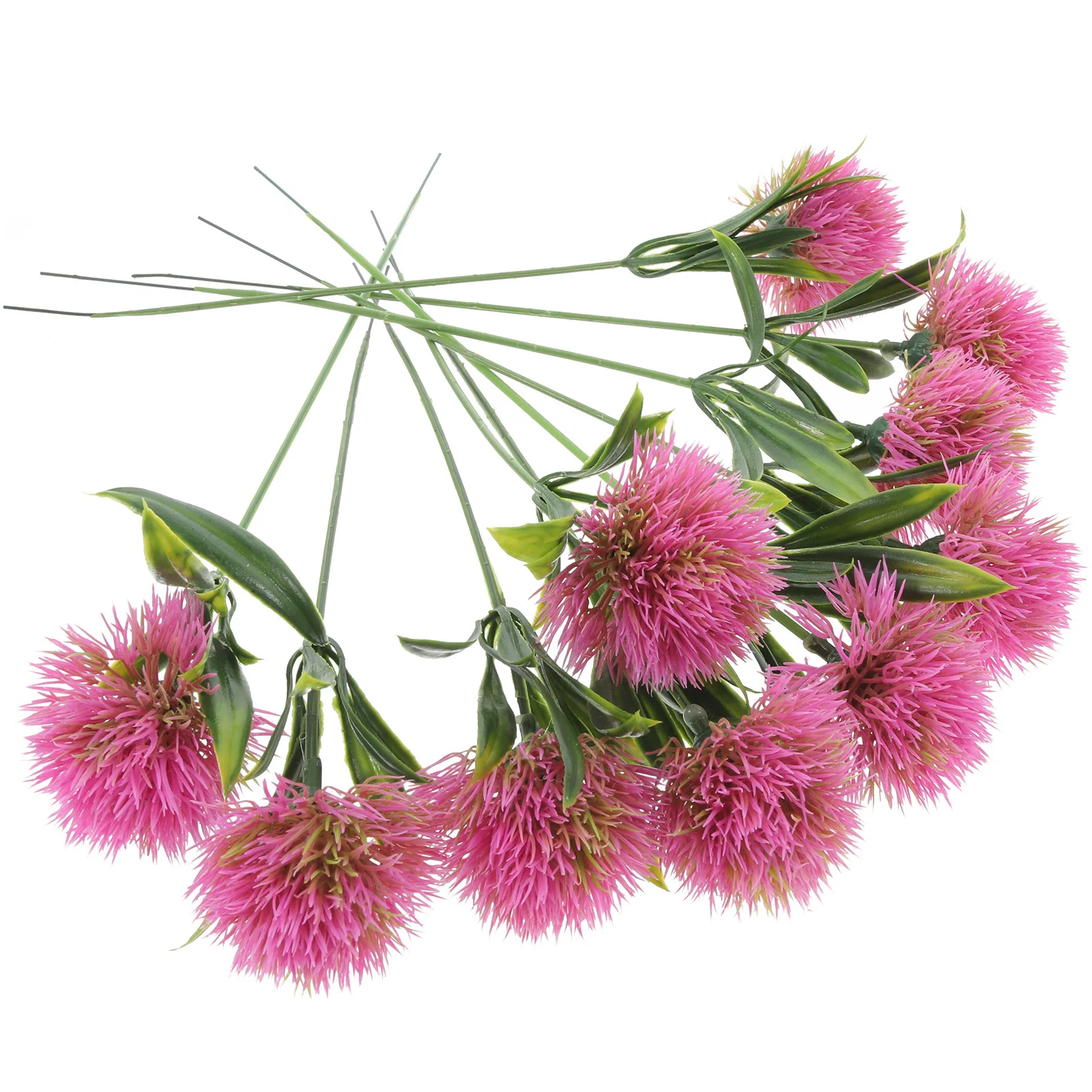 

10Pcs Artificial Dandelions Flower Realistic Faux Dandelion Stems for Home Decoration Garden Wedding Event Photo Prop Craft