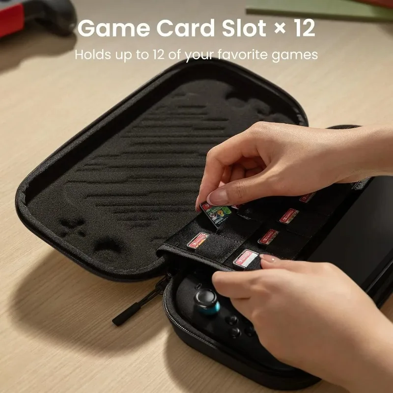 Tomtoc Carrying Case for Switch 2 (2025) 7.9 Inch, Protective Hard Shell Portable Switch Travel Case, Accessories for Switch 2 - Image 2