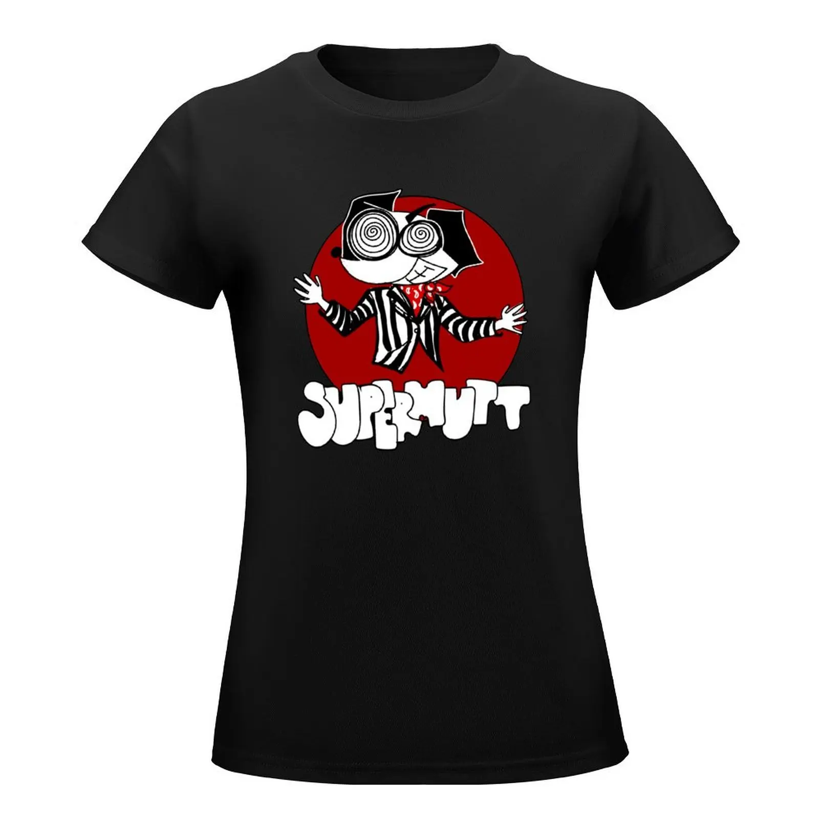 Supermutt Self-Tilted T-Shirt Female clothing anime clothes oversized oversized workout shirts for Women