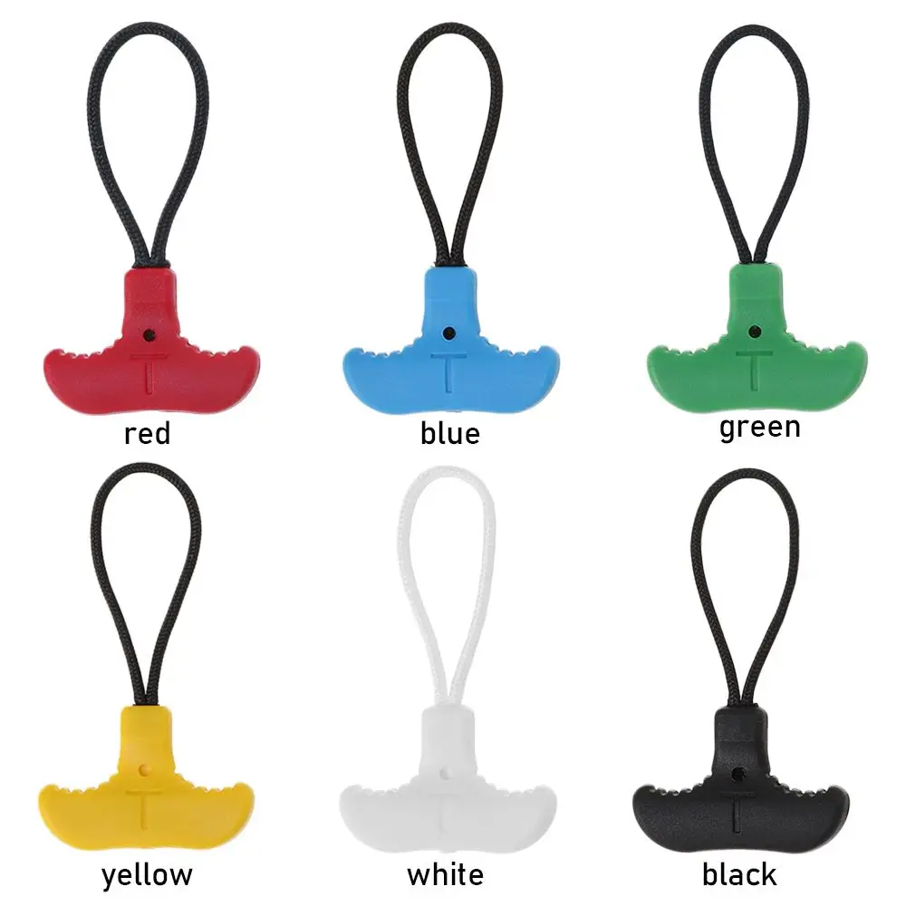 5Pcs T Shape Zipper Pulls Zipper Puller Replacement For Clothing Zip Fixer For Travel Bag Suitcase Backpack Zipper Pu