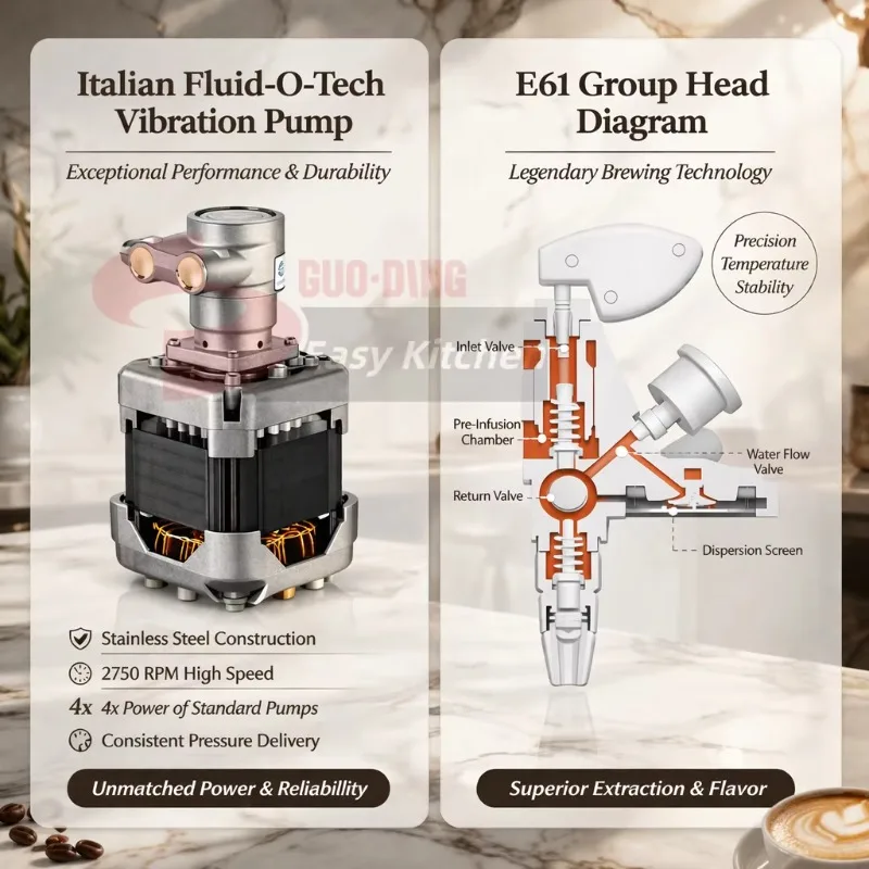 Professional Coffee Equipment Commercial Smart Espresso Coffee Machine for Hotel