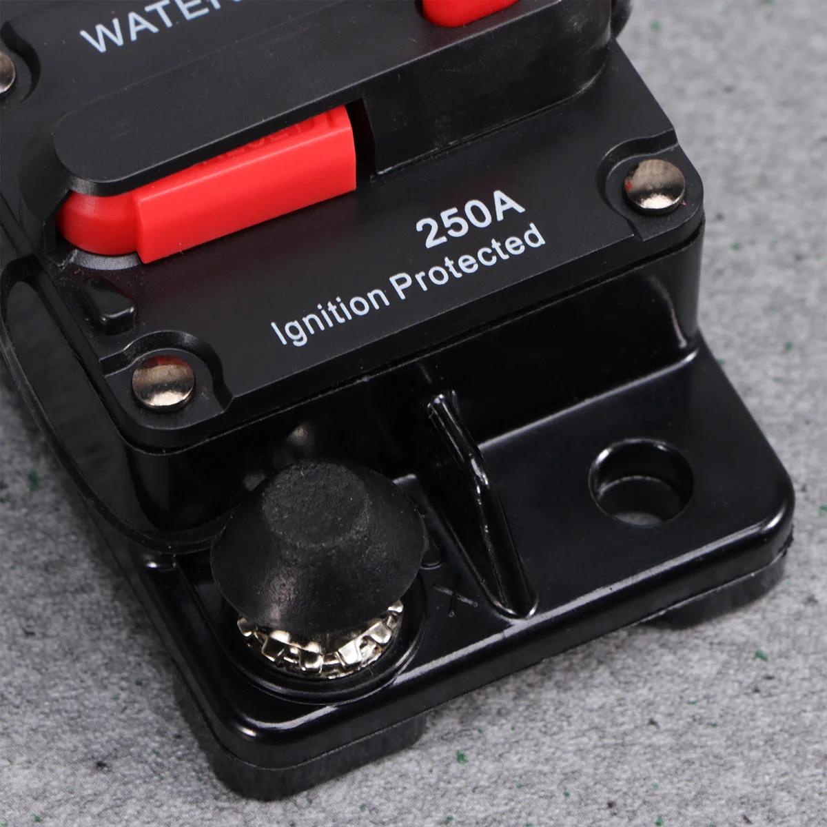 

High Amp Manual Reset Circuit Breaker 250A Protector Switchable Power Supply Electrical Safeguard Against Overcurrent