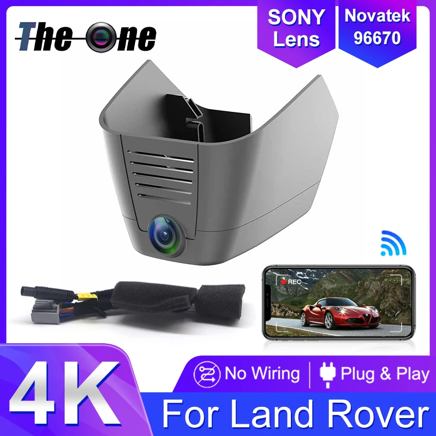 For Land Rover Range Rover Evoque (L551) 2016-2026 Plug and Play Dash Cam For Car Camera Recorder Dashcam Wifi Car Dvr Recording