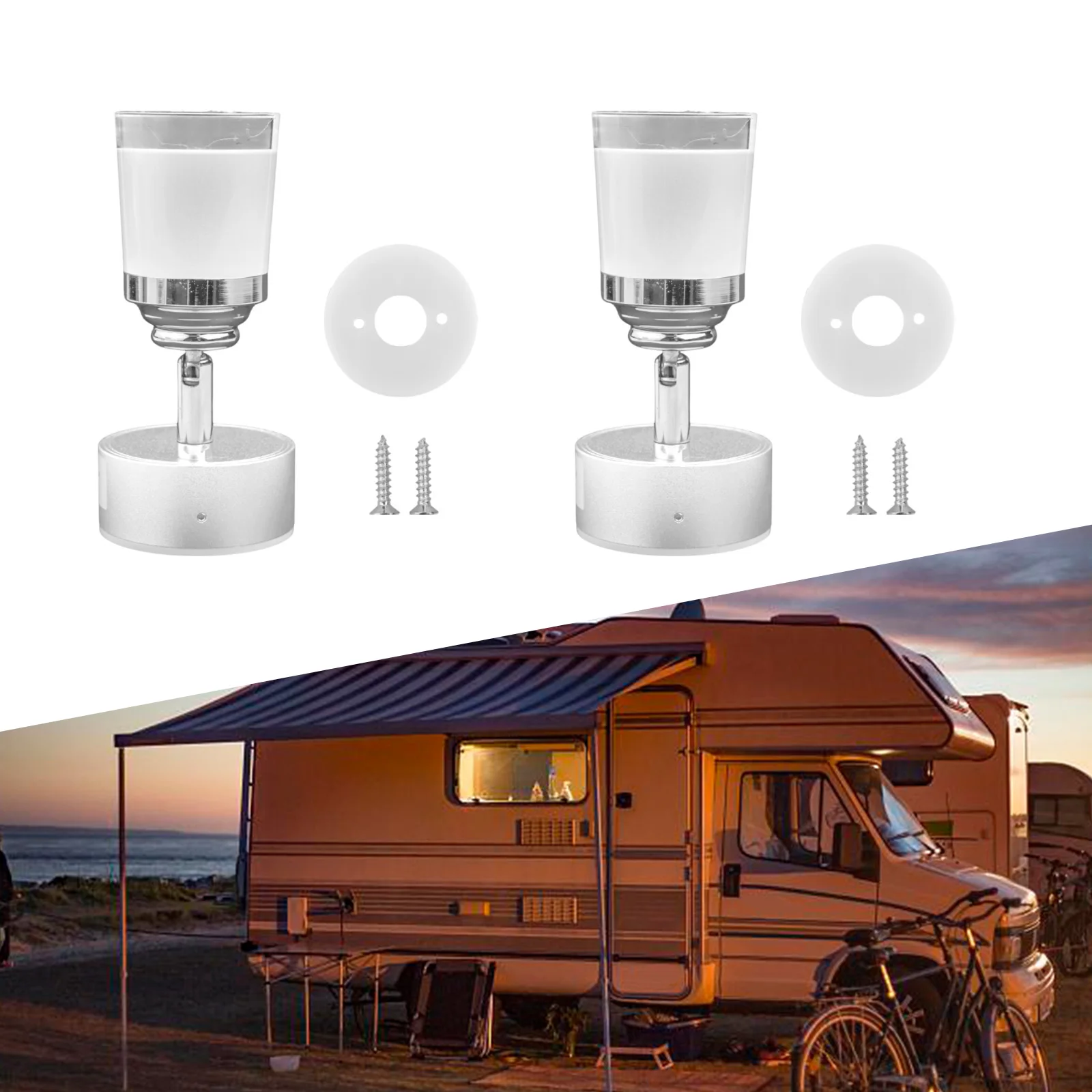 

Car Accessories LED Interior Reading Lights 3 Colour Temperatures Warm White Light Cool White Light New 3000-6000K 3W