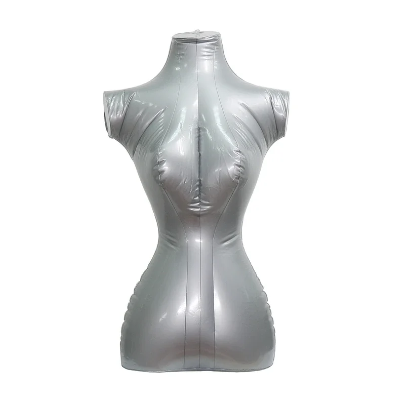 Female Half Body PVC Inflatable Mannequin for Display Torso Top Model Clothing Display Women Inflatable Mannequin Prop