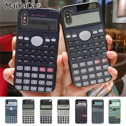 MaiYaCa Retro Peculiar Funny Calculator Phone Case for iPhone 17 Air 15 16 14 plus 11 12 13 pro max