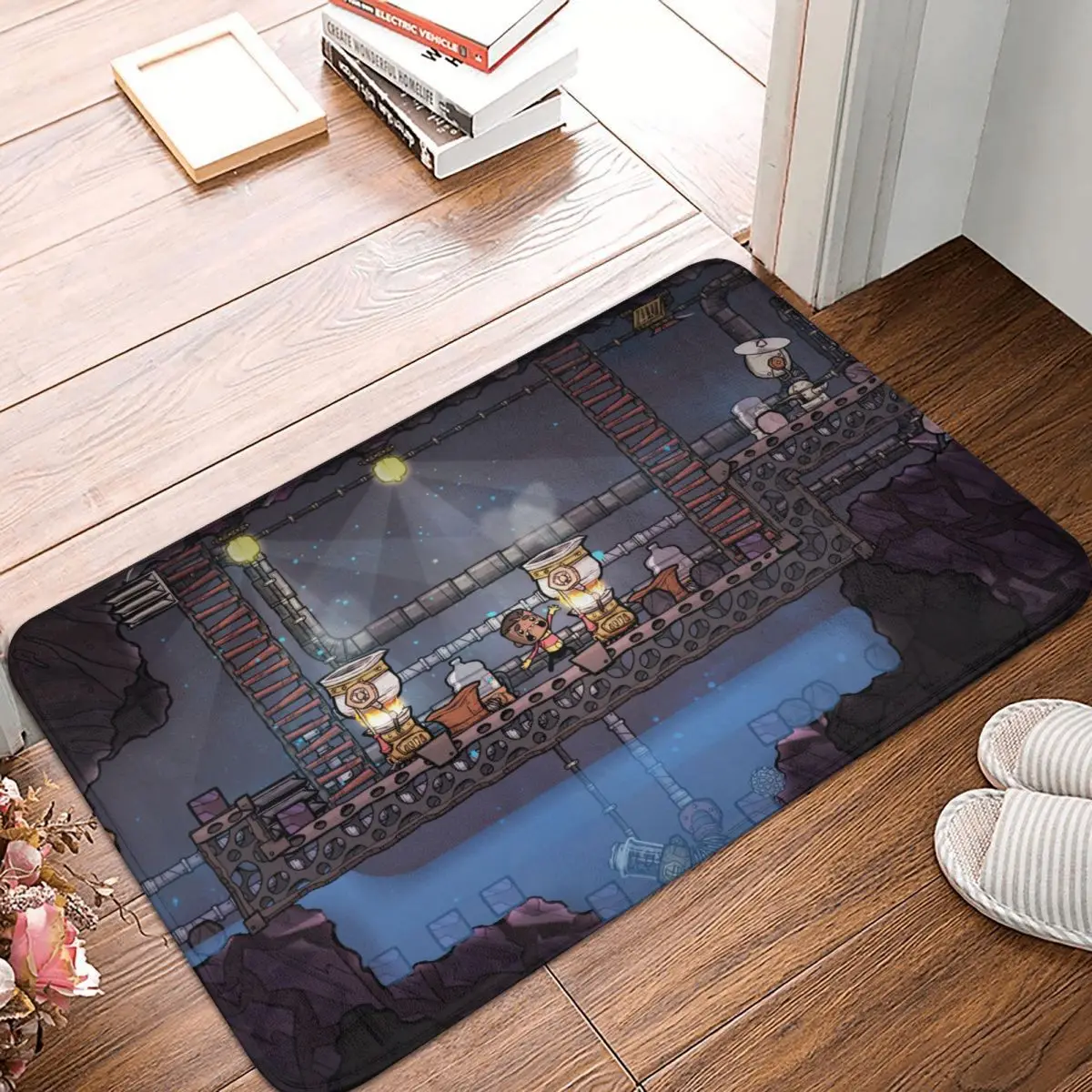 O-Oxygen Not Included Non-slip Doormat Kitchen Mat Build Hallway Carpet Welcome Rug Home Decor