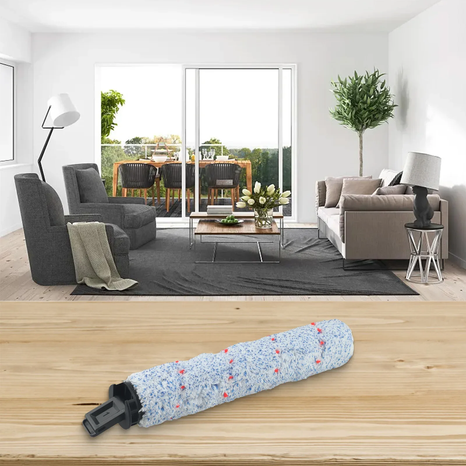 Vacuum Cleaner Roller Replacement For ECVP01 Wet Dry Vacuum Cleaner Mop For STVP016417A