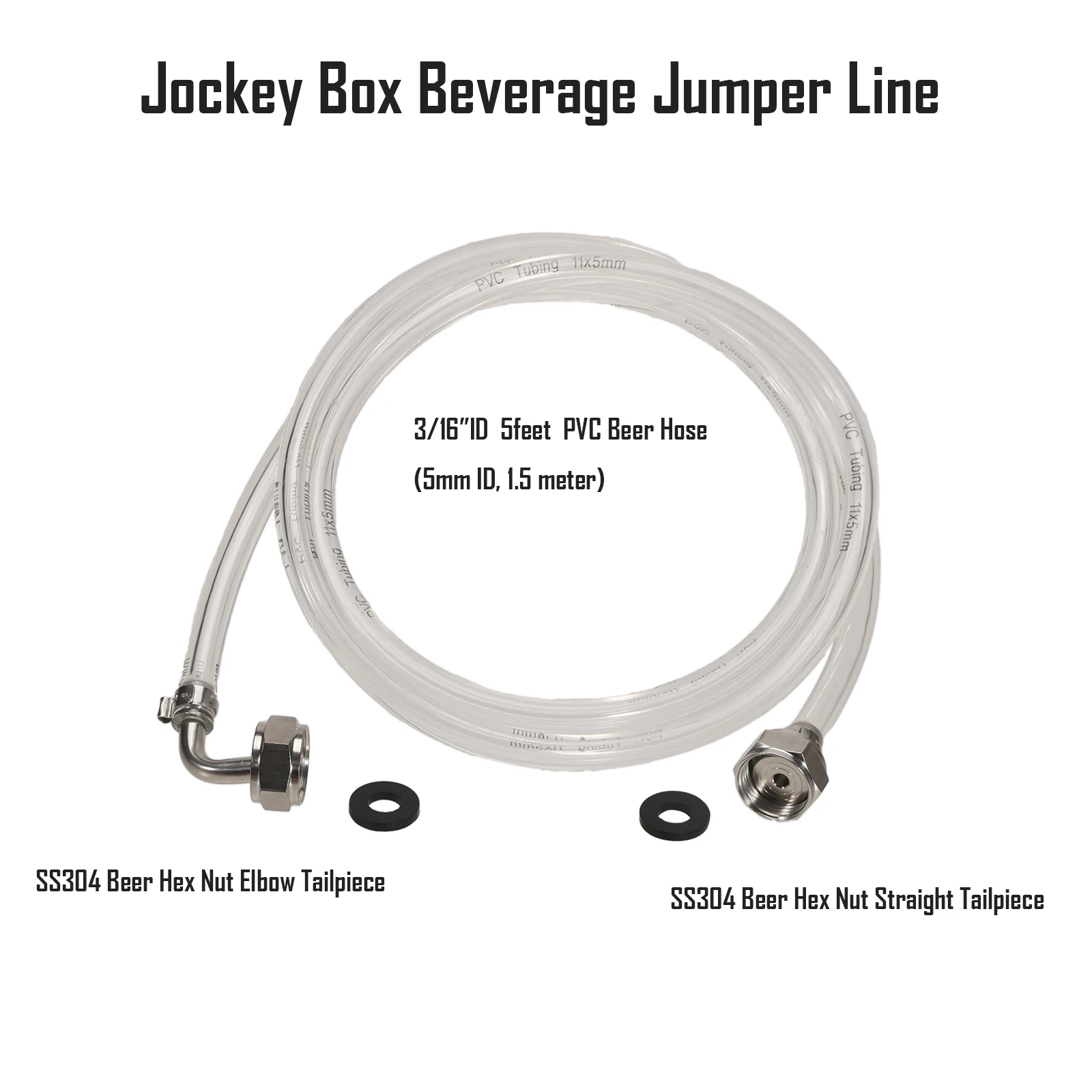Jockey Box Beverage Jumper Line 3/16