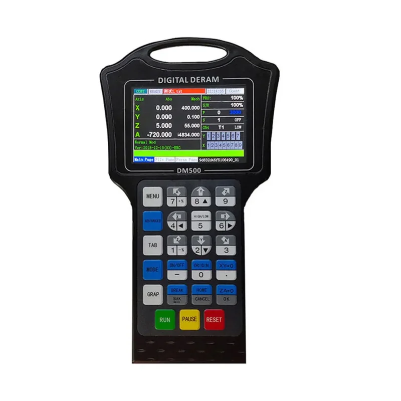 Cnc Controller Handwheel 500Khz Motion G Code With Driver DM500 M130 M150 3-4 Axis Replaces DSP A11E User Button