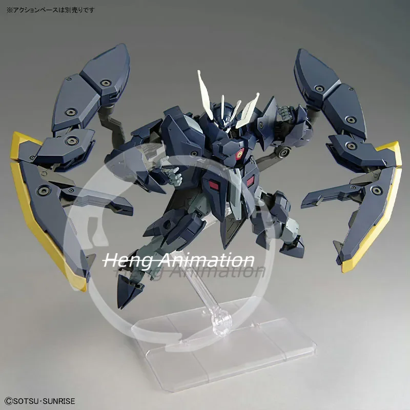 Em estoque bandai original hg orphans de sangue de ferro URDR-HUNT gundam zagen figura de ação modelo ornamento